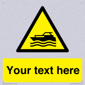 Custom Warning motorised watercraft